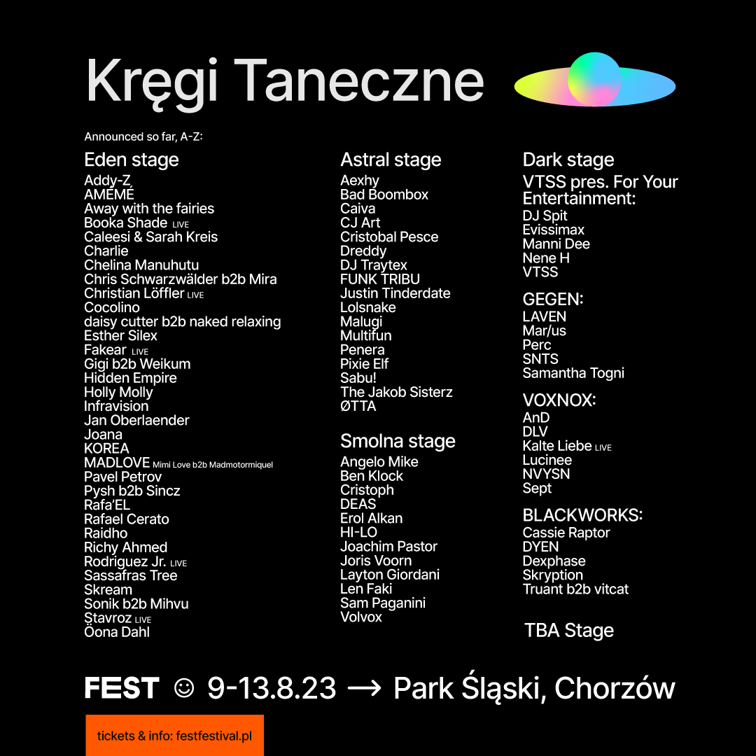 Fest 2023 night stages