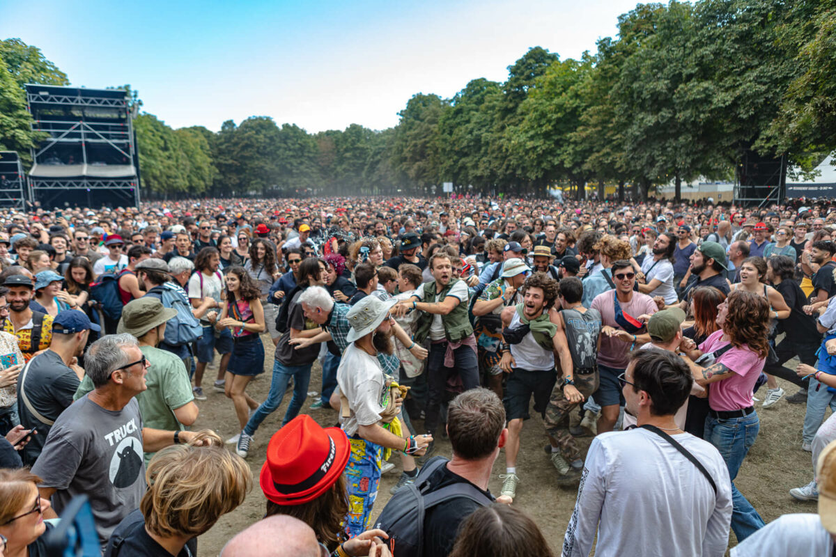 Festival people at Rock en Seine