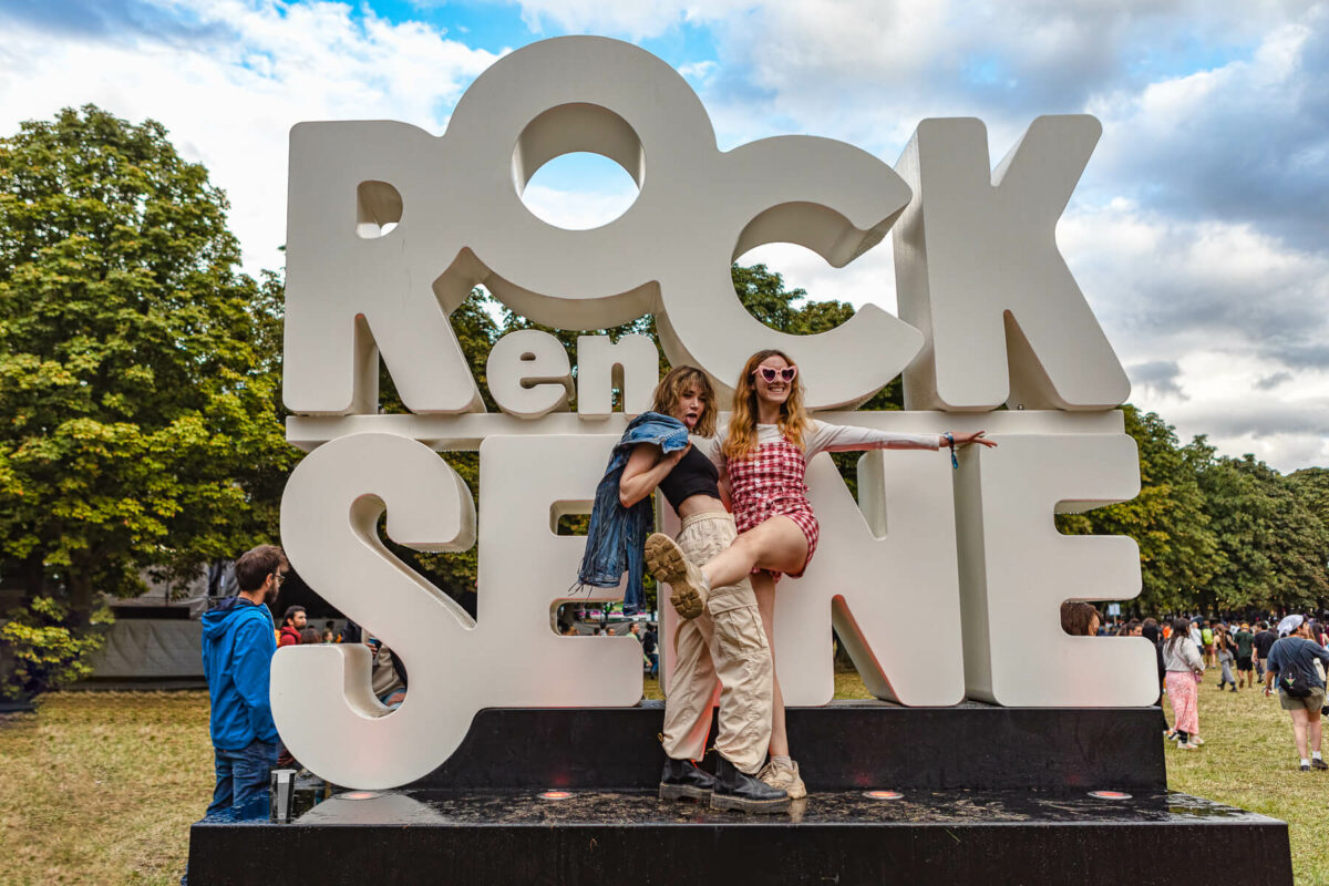 Festival people at Rock en Seine