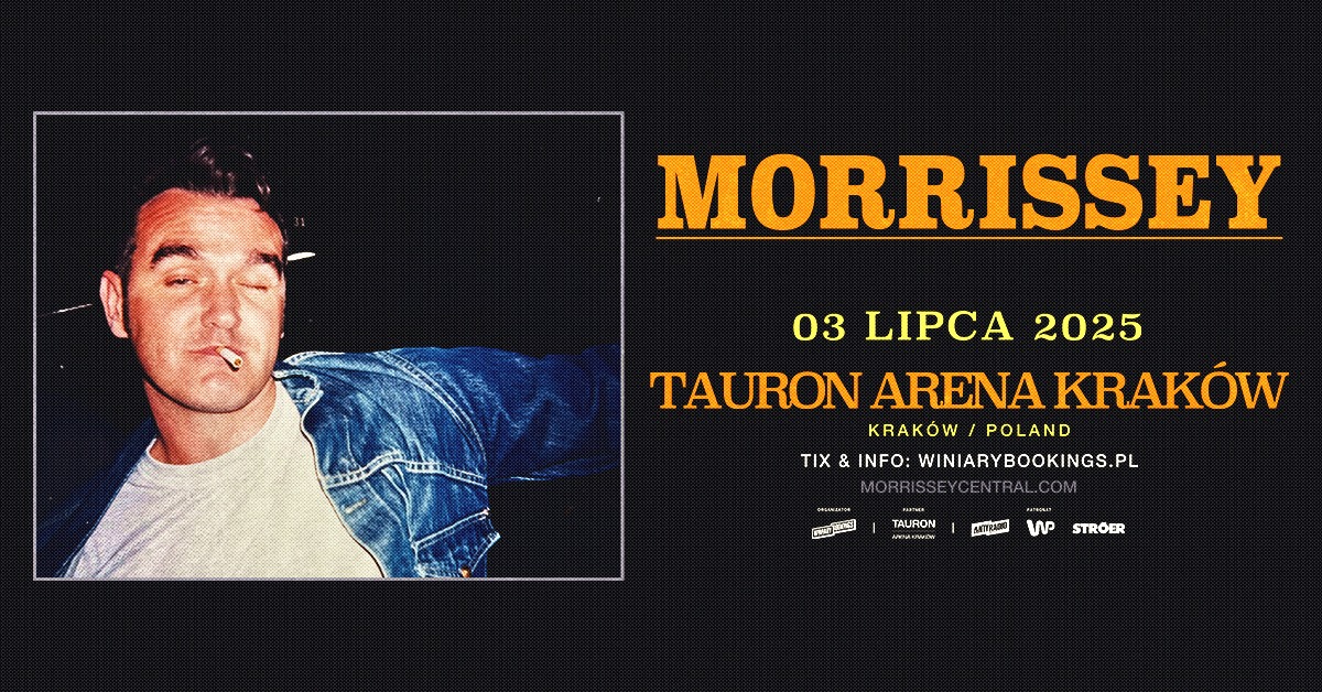 Morissey afisha Krakow