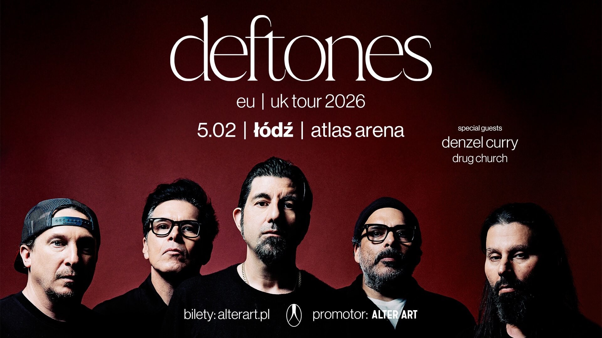 deftones afisha lodz