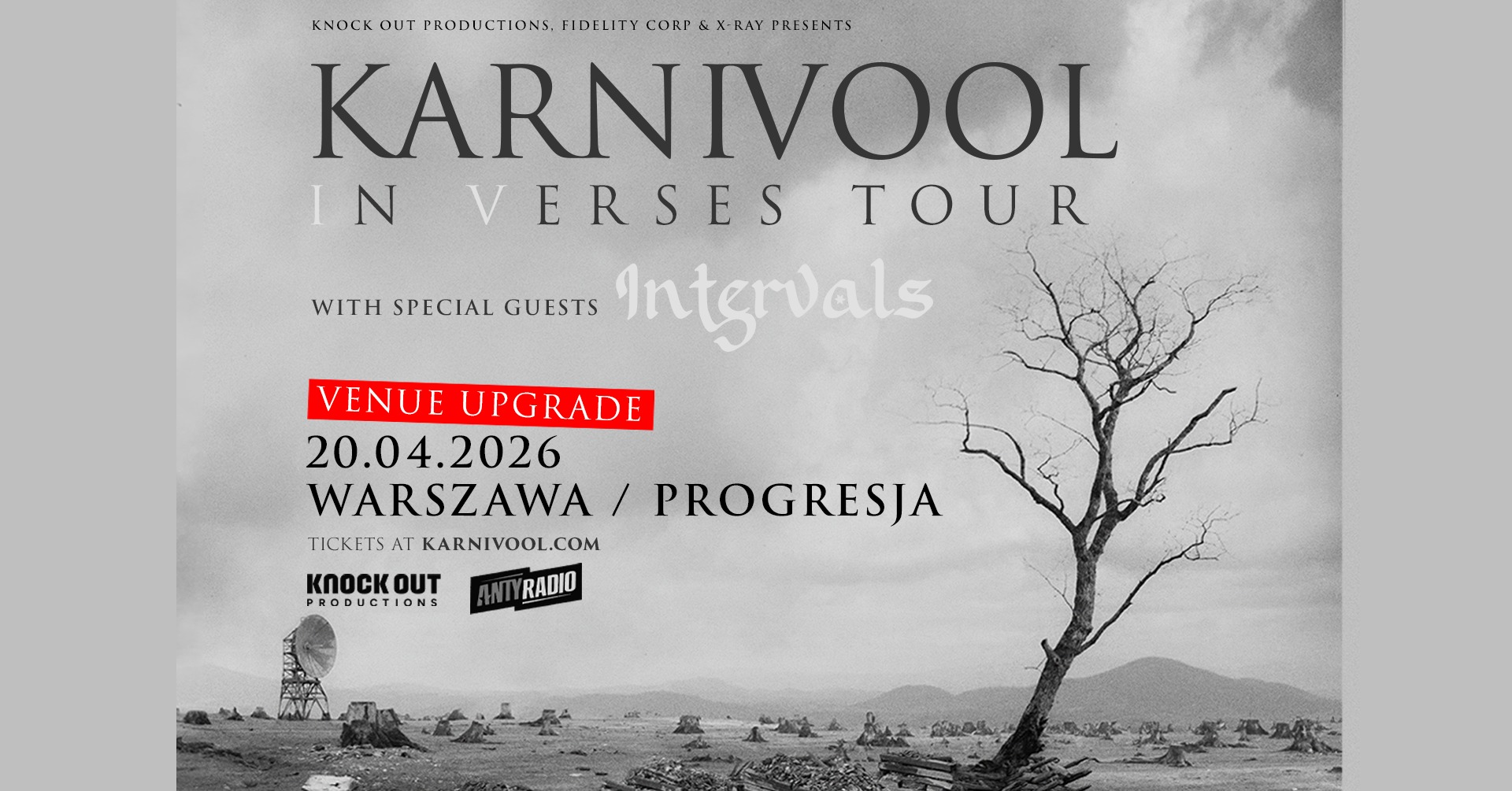 Karnivool afisha Warsaw