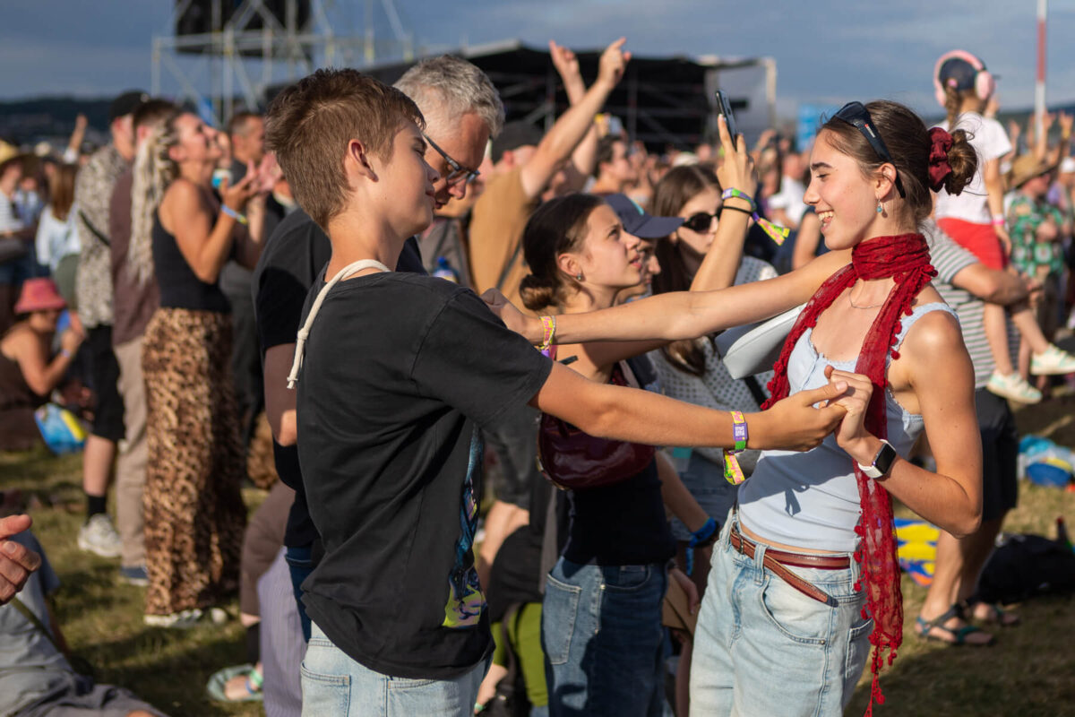 Festival people at Pohoda festival 2026