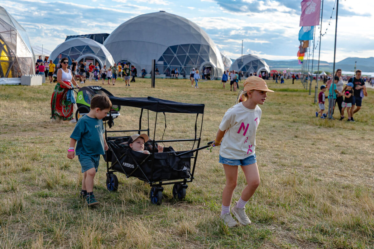 Festival people at Pohoda festival 2026
