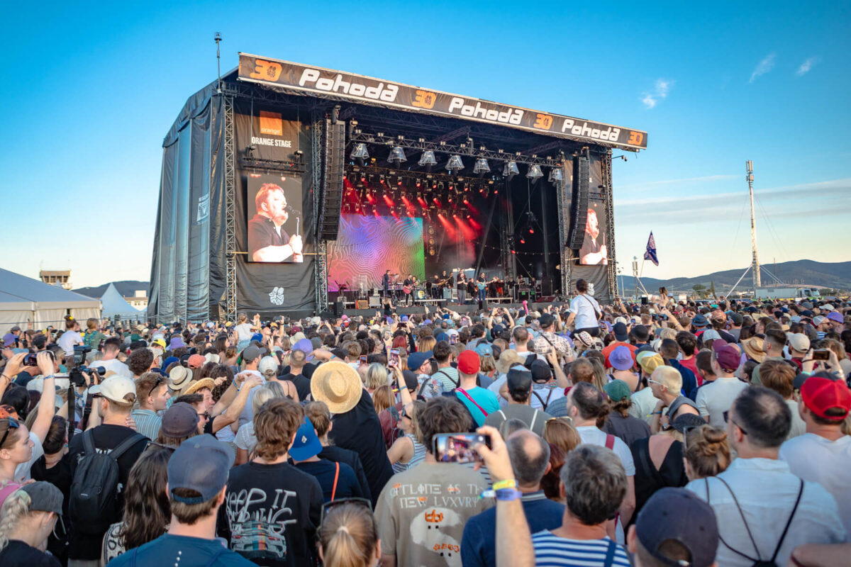 People at Pohoda festival 2026
