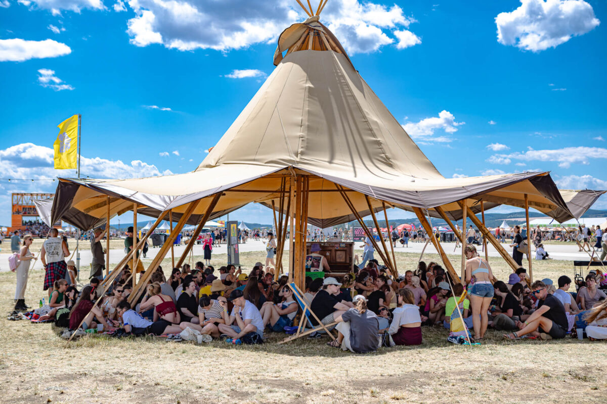 People at Pohoda festival 2026