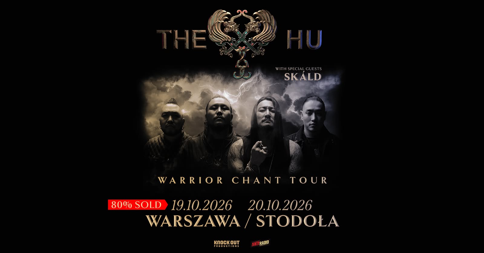 The Hu afisha in Warsaw