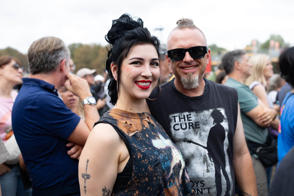 Festival people at Rock en Seine