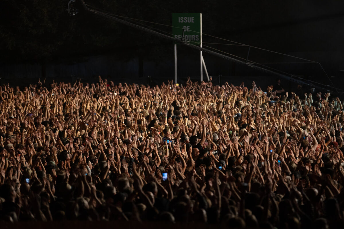 Festival people at Rock en Seine