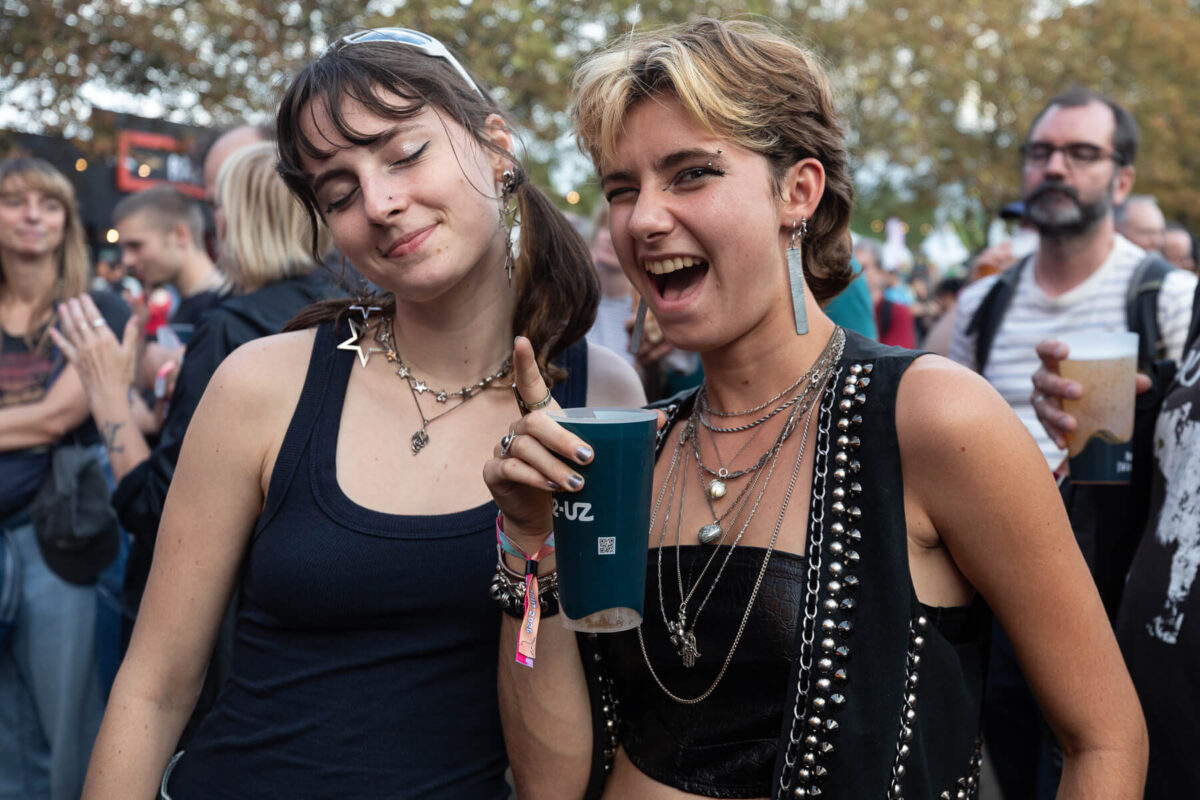 Festival people at Rock en Seine